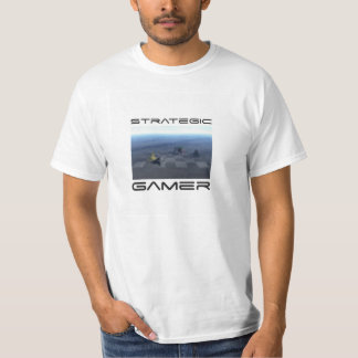 戦略的なゲーマーのTシャツ Tシャツ