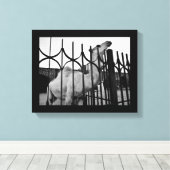 戦略的ラクダ キャンバスプリント (インサイチュ (ウッドフロア))