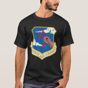 戦略空誇りを持った軍司令部退役軍人ヴィンテージベテラ Tシャツ