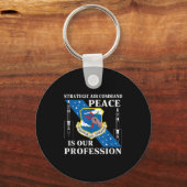 戦略空軍司令部冷戦平和は我々のP キーホルダー (正面)