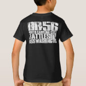 戦艦のワシントン州のTシャツ Tシャツ (裏面)