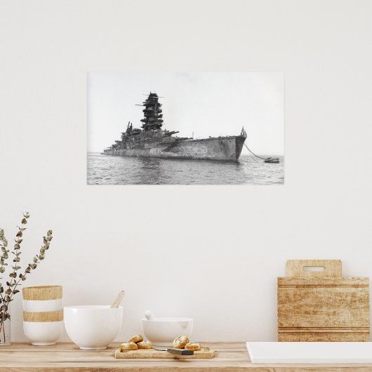 戦艦の長門 ポスター (キッチン)