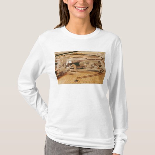 戦艦の27のポンドの大砲 Tシャツ (正面)