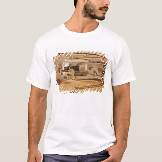 戦艦の27のポンドの大砲 Tシャツ (正面)