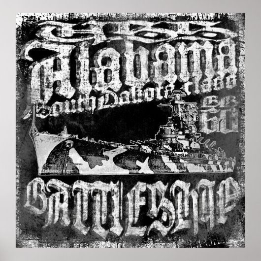 戦艦アラバマのポスター ポスター (正面)
