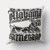 戦艦アラバマ装飾用クッション クッション (裏面)