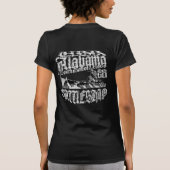 戦艦アラバマTシャツ Tシャツ (裏面)