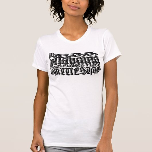 戦艦アラバマTシャツ Tシャツ (正面)