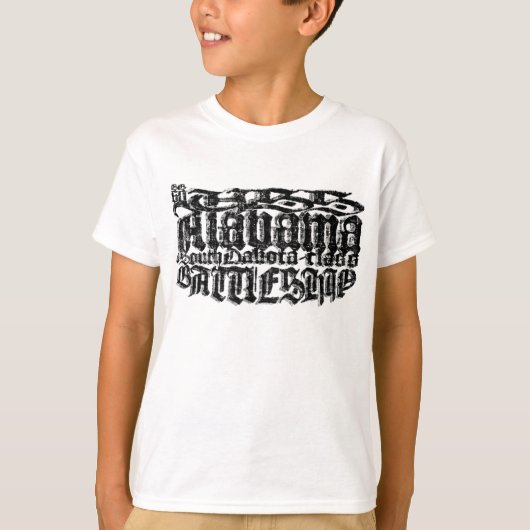 戦艦アラバマTシャツ Tシャツ (正面)