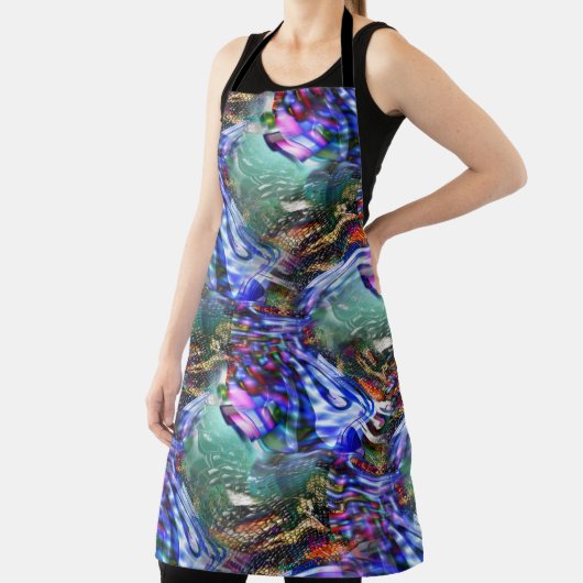 戦艦カラフル上の仮想画像変動 エプロン (インサイチュ)