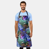 戦艦カラフル上の仮想画像変動 エプロン (着用した状態)