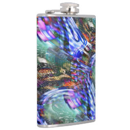 戦艦カラフル上の仮想画像変動 フラスク