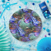 戦艦カラフル上の仮想画像変動 ペーパープレート (パーティー)