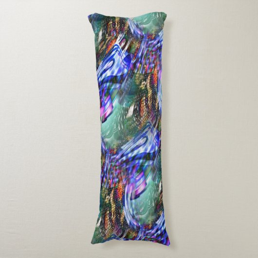 戦艦カラフル上の仮想画像変動 ボディピロー (正面縦)