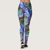 戦艦カラフル上の仮想画像変動 レギンス (裏面)