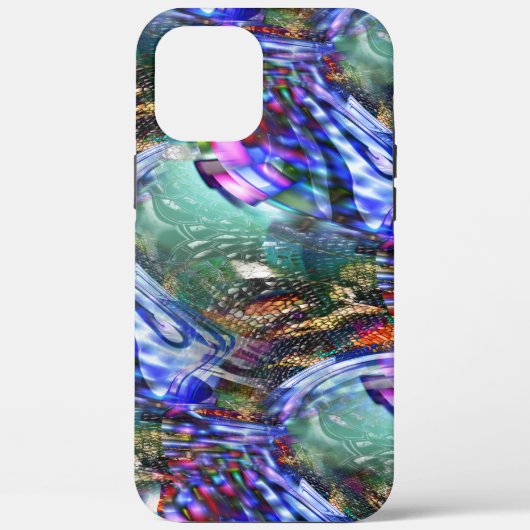 戦艦カラフル上の仮想画像変動 Case-Mate iPhoneケース (裏面)