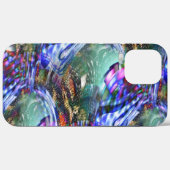 戦艦カラフル上の仮想画像変動 Case-Mate iPhoneケース (裏面 (横))