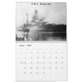 戦艦カレンダー。 カレンダー (3月 2027)