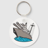 戦艦キーチェーン キーホルダー (裏面)