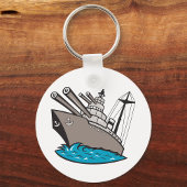 戦艦キーチェーン キーホルダー