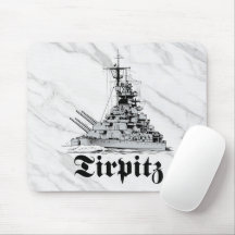 戦艦ティルピッツ マウスパッド