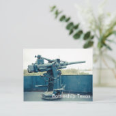 戦艦テキサス州サンジャクト州パークポストカード ポストカード (スタンド正面)