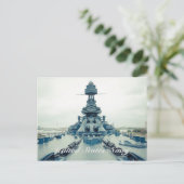 戦艦テキサス州ミュージアム船サンジャクト州 ポストカード (スタンド正面)