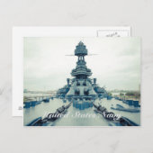 戦艦テキサス州ミュージアム船サンジャクト州 ポストカード (正面/裏面)