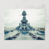 戦艦テキサス州ミュージアム船サンジャクト州 ポストカード (正面)