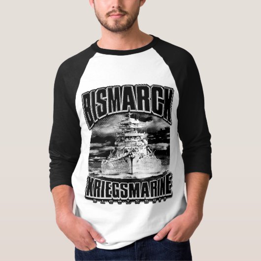 戦艦ビスマルク Tシャツ (正面)