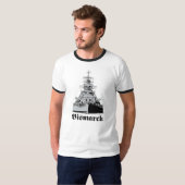 戦艦ビスマルクTシャツ Tシャツ (正面フル)