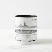 戦艦リシュリュー マグカップ (中央)