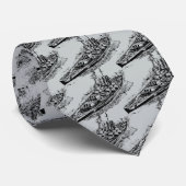 戦艦ワシントンテンプレートWTネックタイ ネクタイ (ロール)