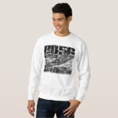 戦艦ワシントンプルオーバーSweatshirt スウェットシャツ (正面フル)