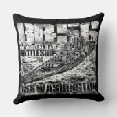 戦艦ワシントン枕 クッション (裏面)