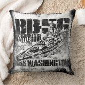 戦艦ワシントン枕 クッション (ブランケット)