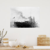 戦艦日本の長門 ポスター (キッチン)