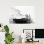 戦艦日本の長門 ポスター (ホームオフィス)