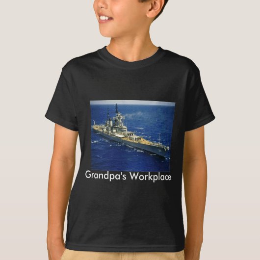 戦艦 USS ニュージャージー Tシャツ (正面)