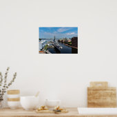 戦艦USSウィスコンシンBB-64ハーバービュー, 19x13 ポスター (キッチン)