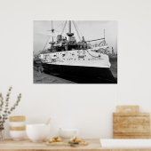 戦艦USSテキサス州, 1895 ポスター (キッチン)