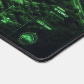 戦術地図オーバーレイ、ブラックオプスデザイン デスクマット (コーナー)