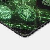 戦術地図オーバーレイ、ブラックオプスデザイン デスクマット (コーナー)