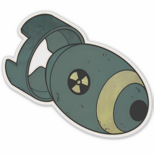 戦術核爆弾 シール (正面)