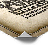 戦術的なタートルドッペルのコック ポスター (角)