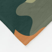 戦術的なトレンチ迷路 フリースブランケット (角)