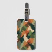 戦術的なトレンチ迷路 ラゲッジタグ (正面縦)