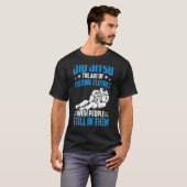 戦術的な抱擁Jiu実折り畳み服の Tシャツ (正面フル)