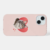 戦術的な耐衝撃性Iphone 15ケースアルバータ iPhone 15ケース (裏面横)