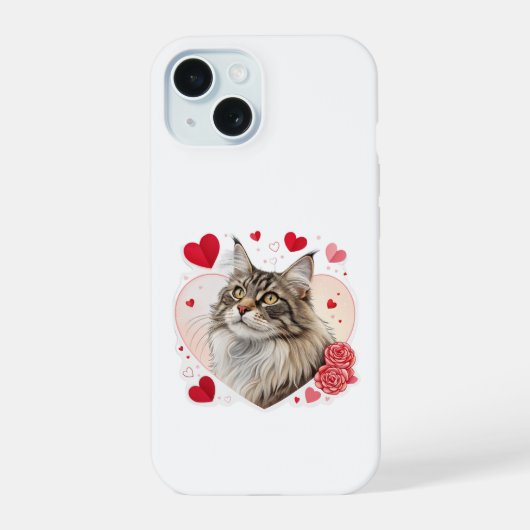 戦術的な耐衝撃性Iphone 15ケースアルバータ iPhone 15ケース (裏面)